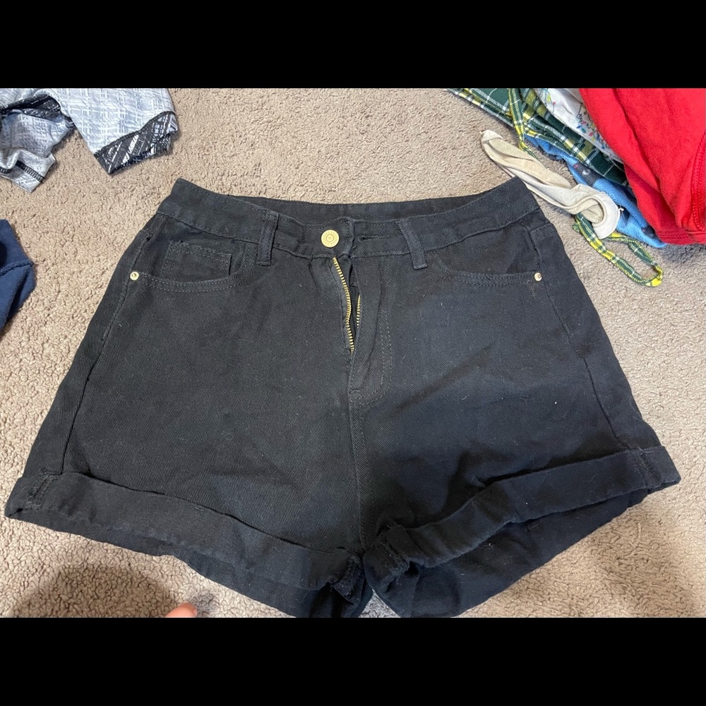 High waisted shorts